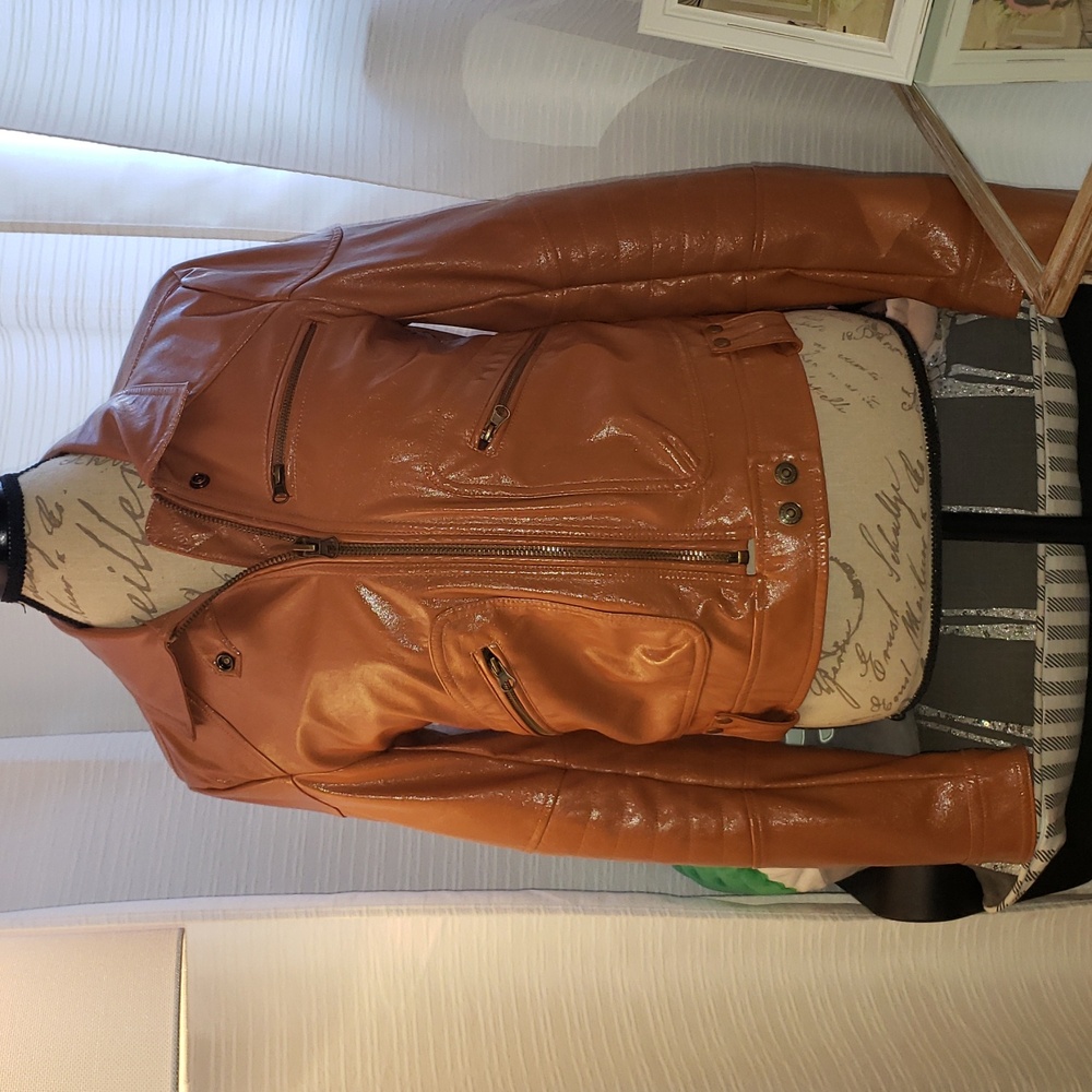 We The Free Vegan Leather Jacket